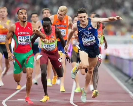 UK's Jake Wightman Just Loses Out on Gold as Portuguese Isaac Nader Wins Dramatic 1500m Victory